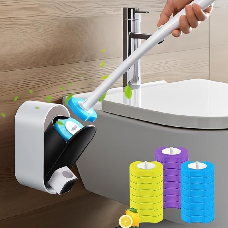 Eco Sponge - Recharges de cuvette de toilette jetables,