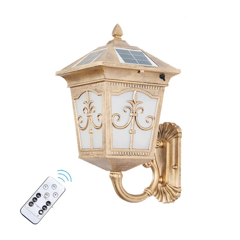 Solar Garden Light - Lampes murales solaires étanches pour terrasse,