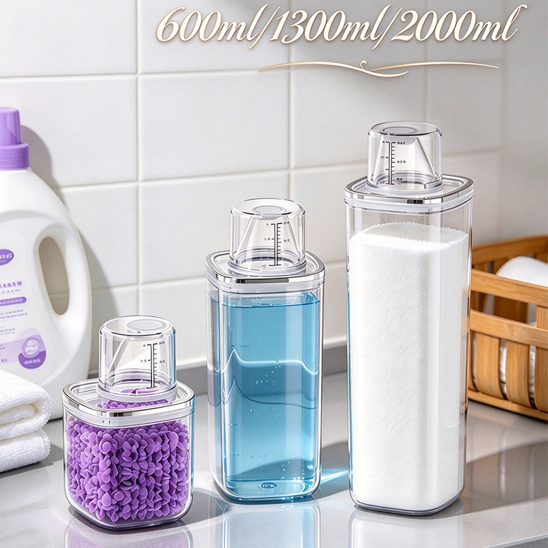 Reusable Bottle - Récipient de rangement pour détergent à