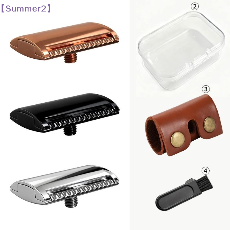 Safety Razor Handle - 【Xia2】Kit de tête de rasoir de