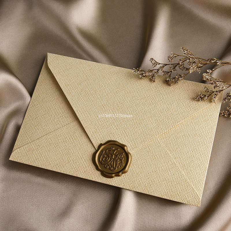 Beeswax Wrap - Ensemble de papier à lettres, enveloppes