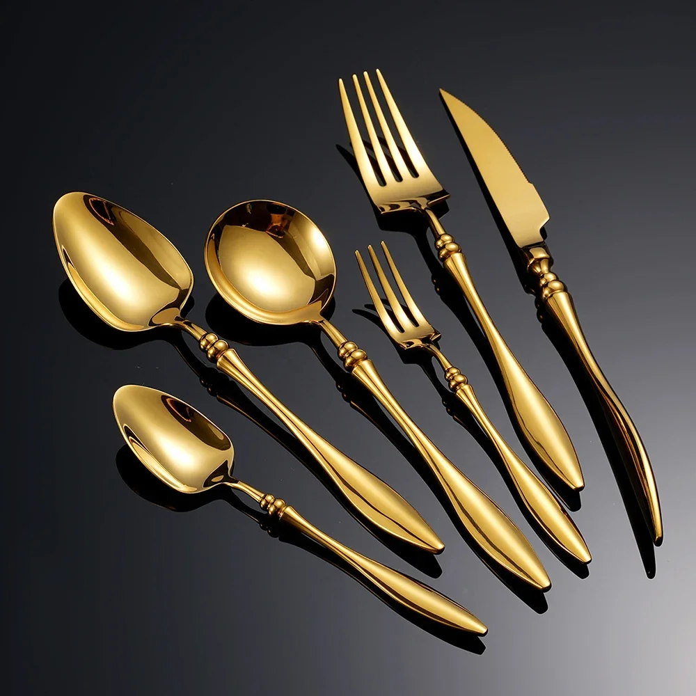 Bamboo Cutlery - Ensemble de couverts de luxe en