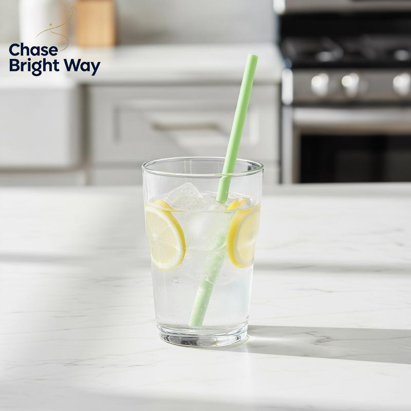 Pailles réutilisables en silic - Reusable Straw avis et prix