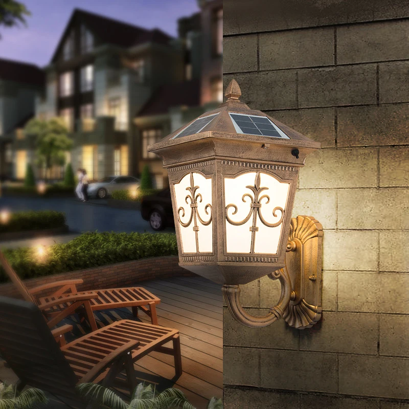 Lampes murales solaires étanch - Solar Garden Light avis et prix