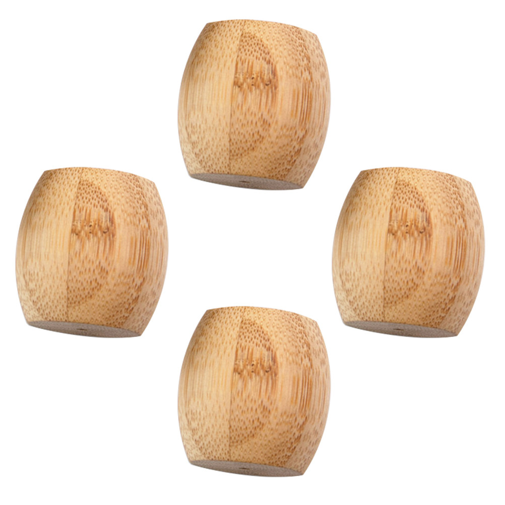 Lot de 4 supports de salle de  - Bamboo Toothbrush avis et prix