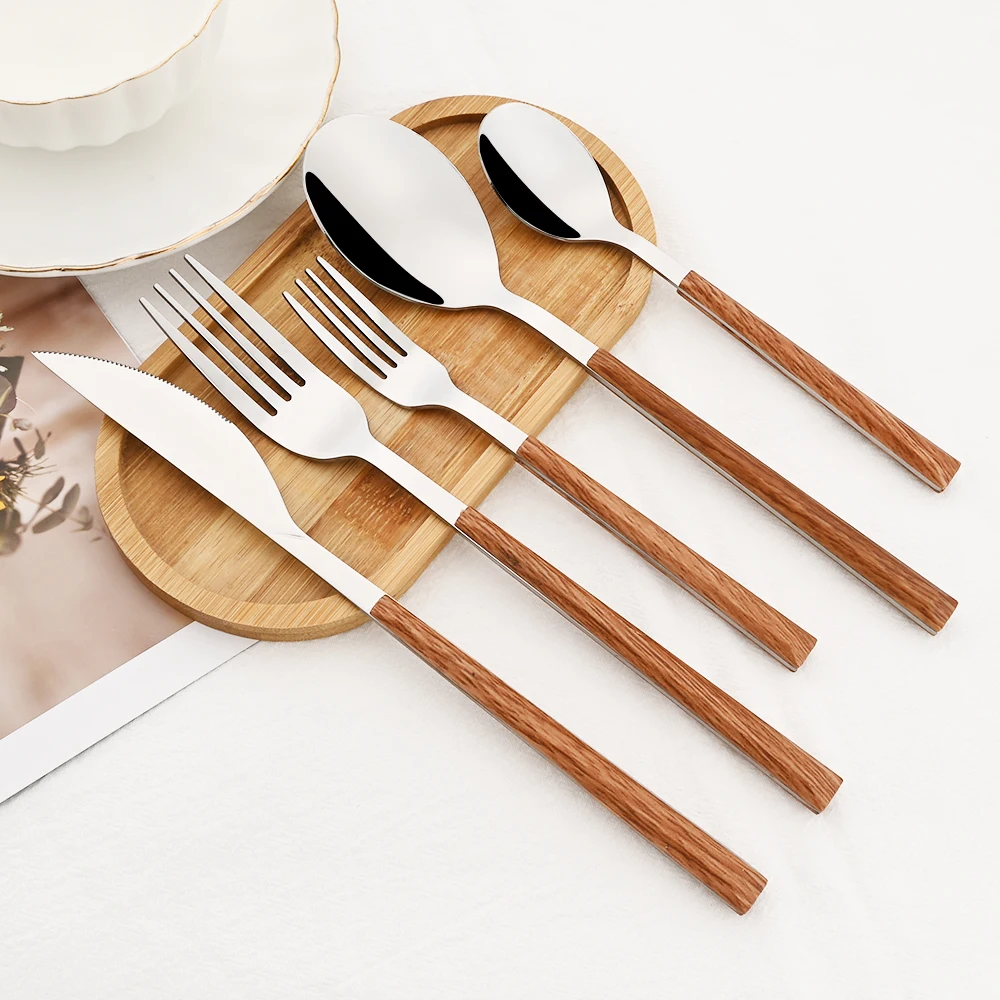 Ensemble de couverts en acier  - Bamboo Cutlery avis et prix