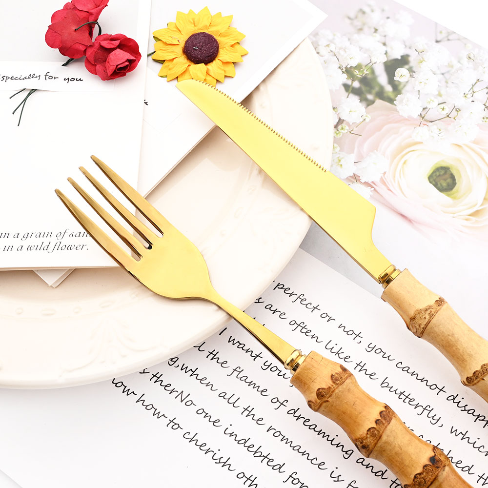 Drmfiy-Ensemble de Couverts en - Bamboo Cutlery avis et prix