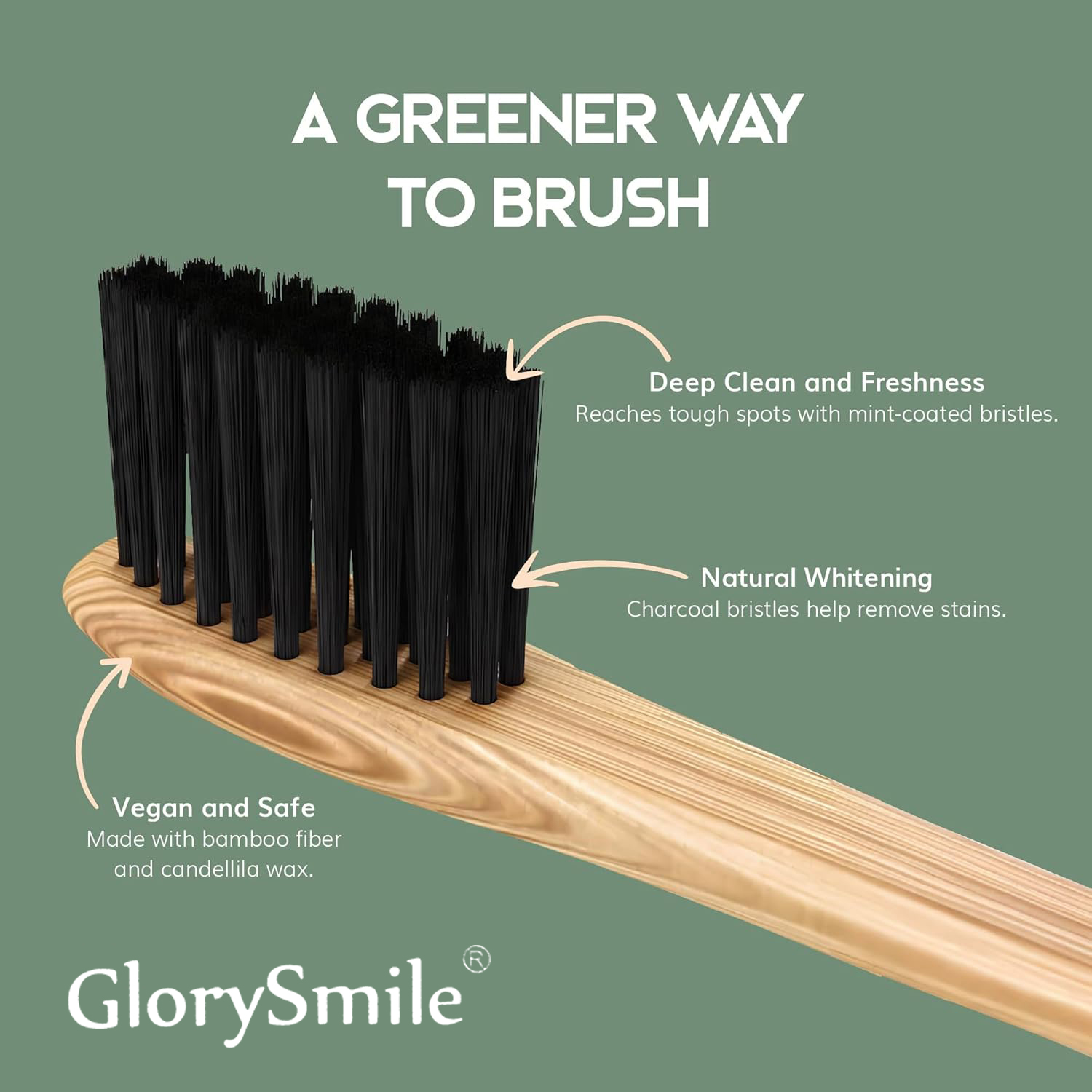 1/4 brosses à dents en bambou  - Bamboo Toothbrush avis et prix