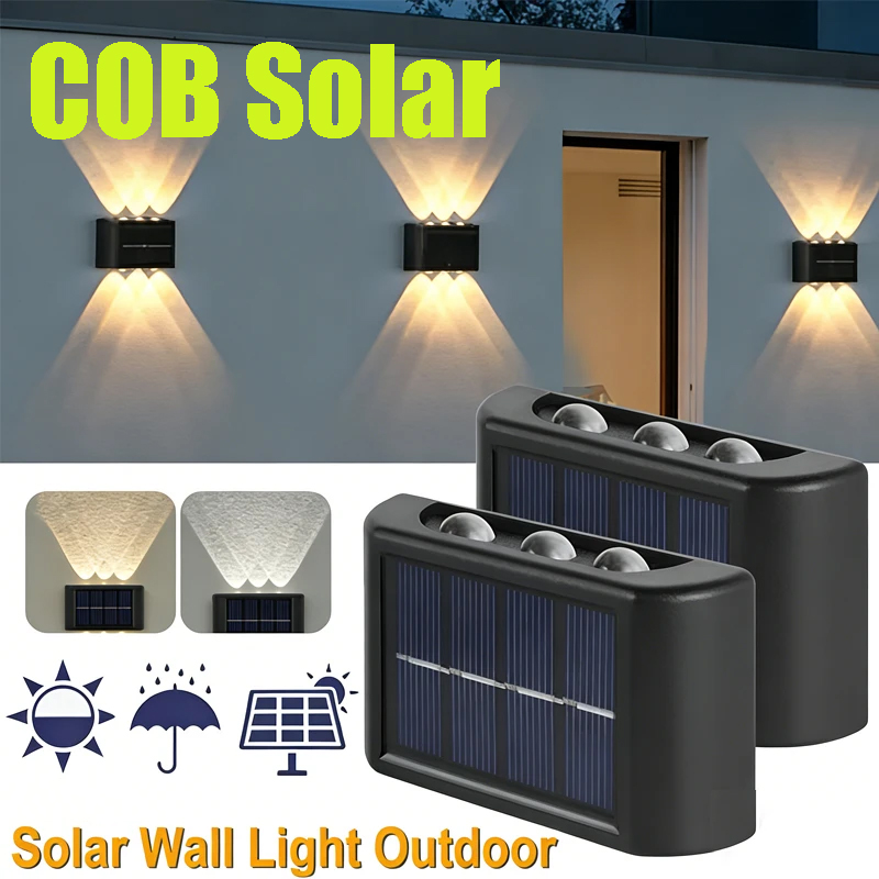 Lampe murale solaire COB, étan - Solar Garden Light avis et prix