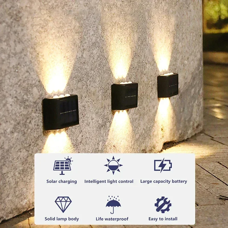 Lampe murale solaire COB, étan - Solar Garden Light avis et prix