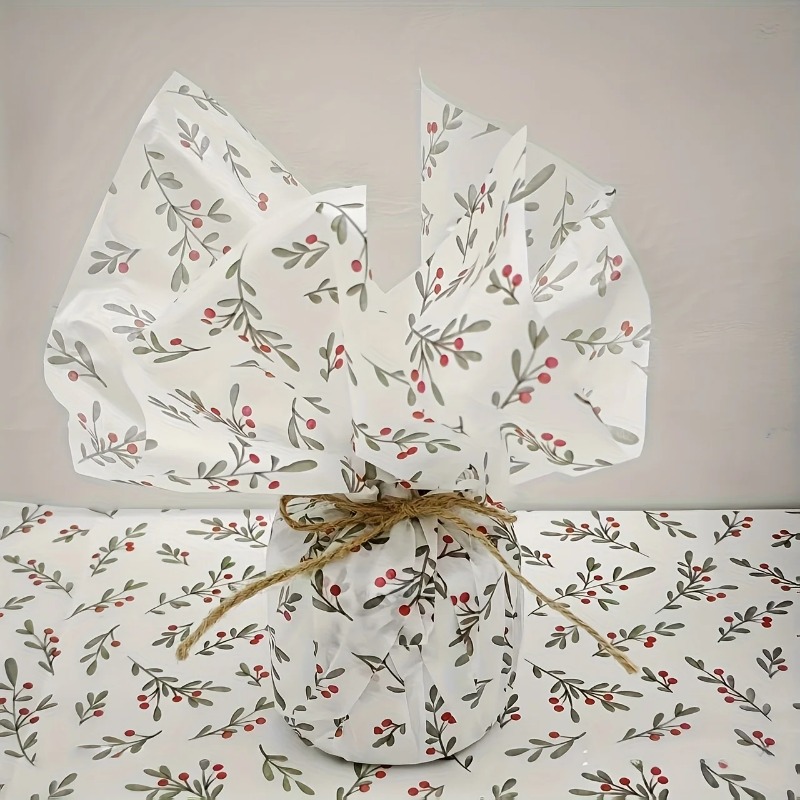 Papier fin Holly, Berry, 30 pi - Beeswax Wrap avis et prix