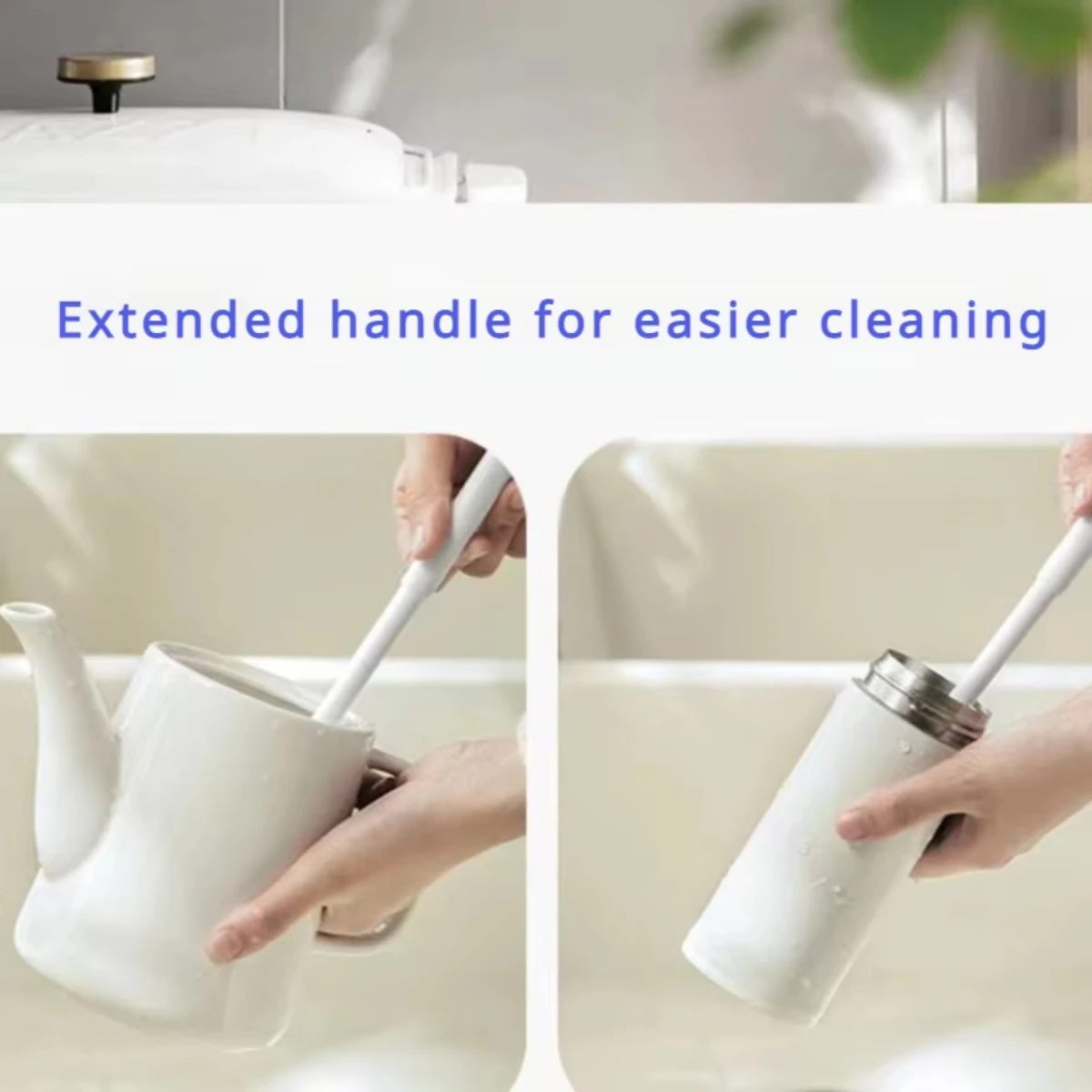 Brosse en silicone pliable à 3 - Reusable Bottle avis et prix