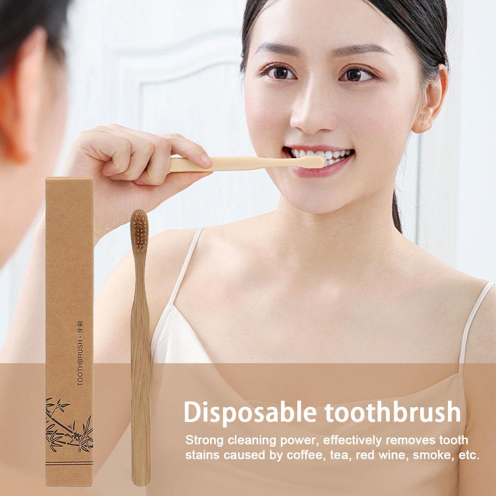 1-100 pièces de brosses à dent - Bamboo Toothbrush avis et prix