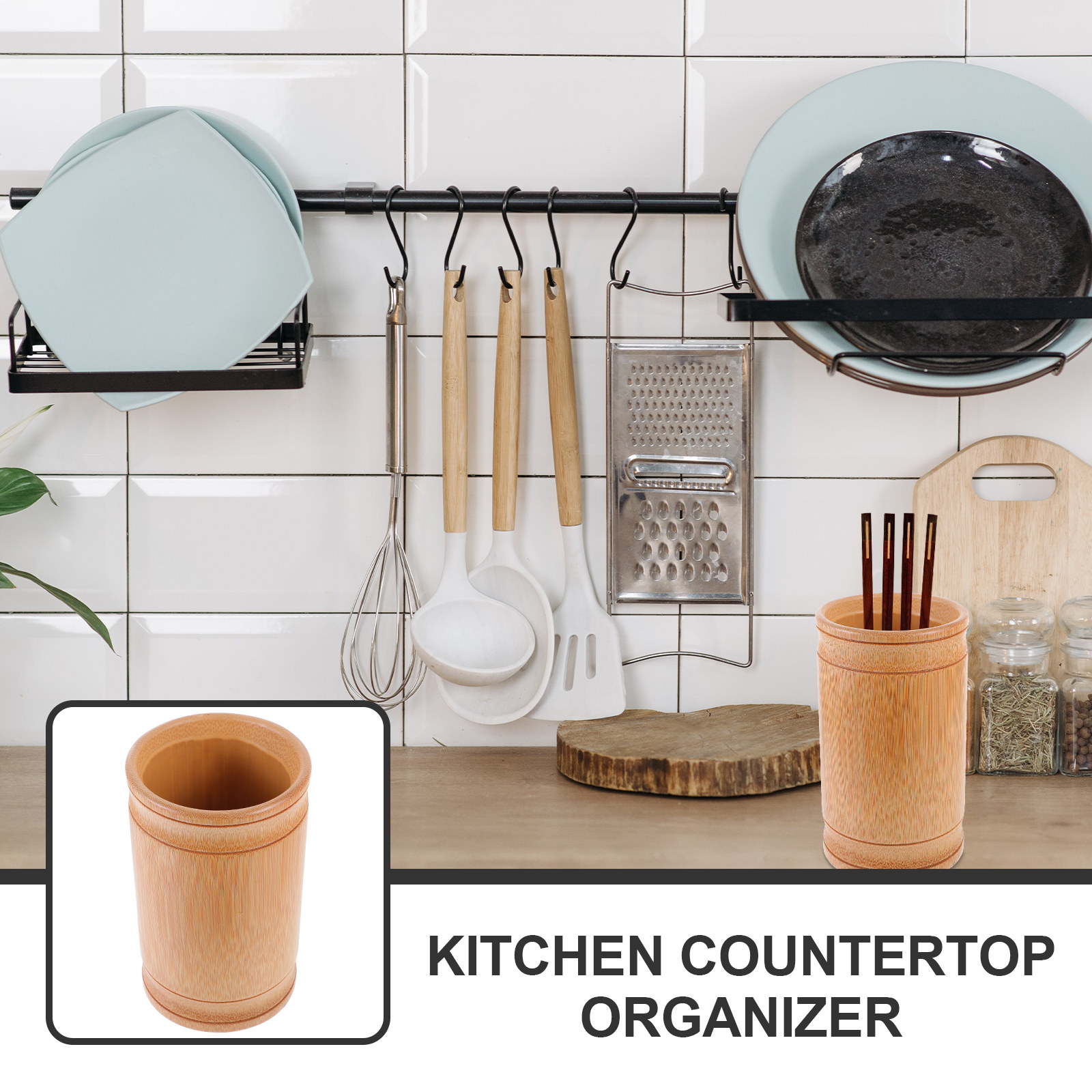 Organisateur de couverts en ba - Bamboo Cutlery avis et prix
