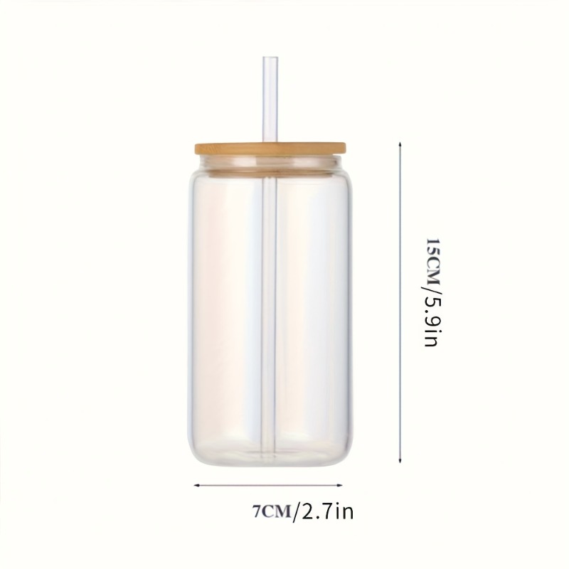 Tasse à café glacé en verre pe - Reusable Straw avis et prix