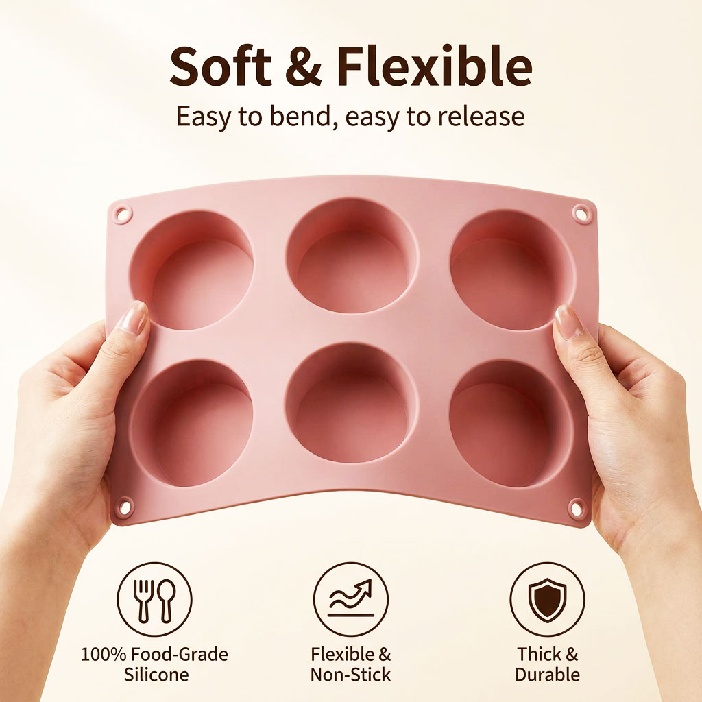 Moule à gâteau rond en silicon - Eco Soap avis et prix
