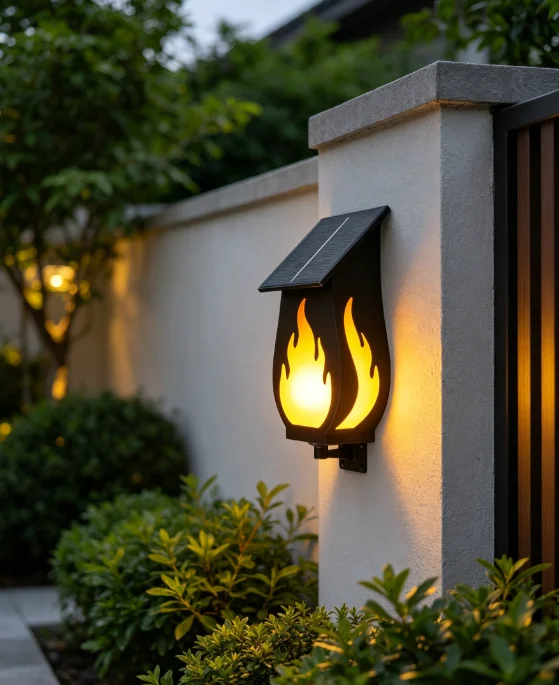 Lampe murale solaire d'extérie - Solar Garden Light avis et prix