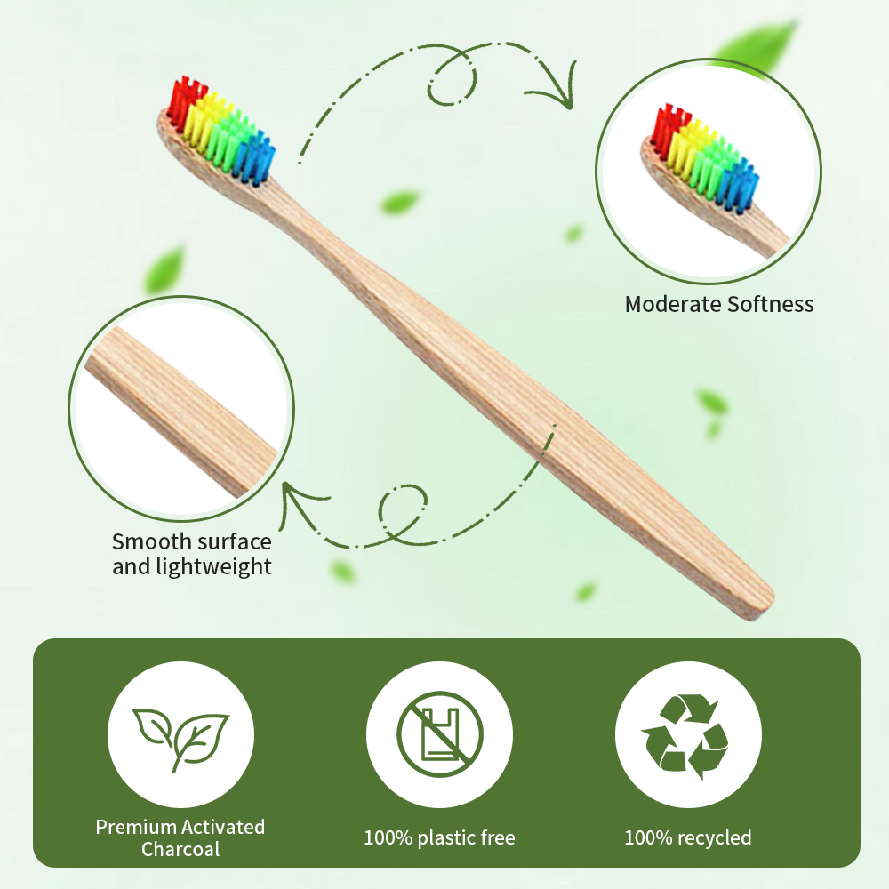 Lot de 10 brosses à dents en b - Bamboo Toothbrush avis et prix