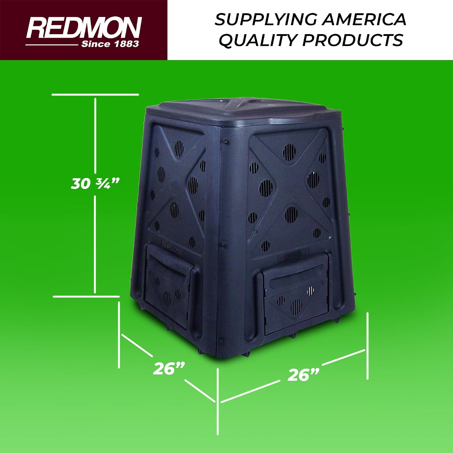 Composteur d'extérieur Redmon  - Compost Bin avis et prix