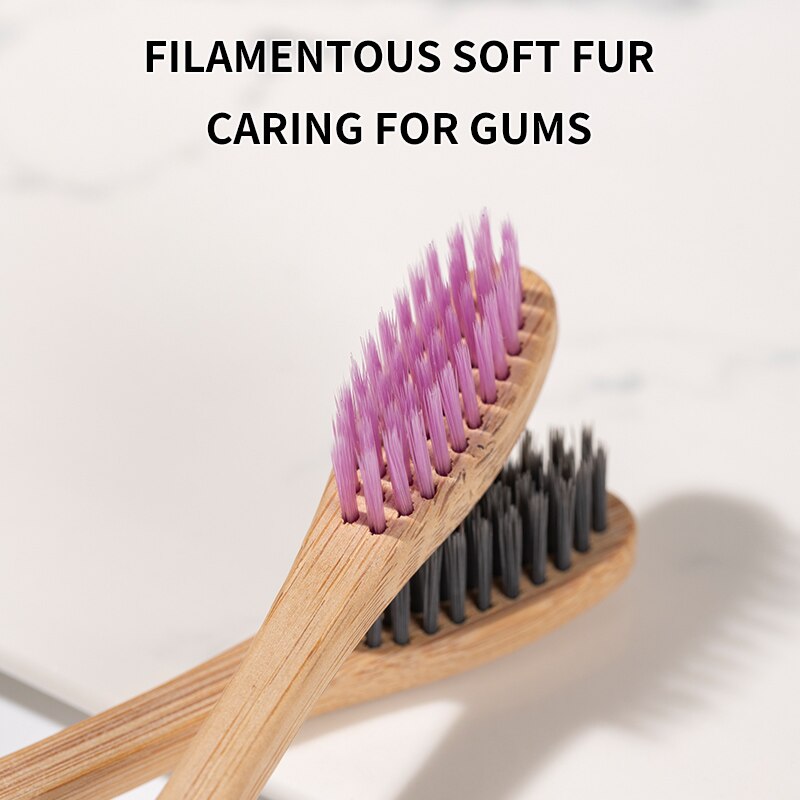 Ensemble de brosses à dents en - Bamboo Toothbrush avis et prix