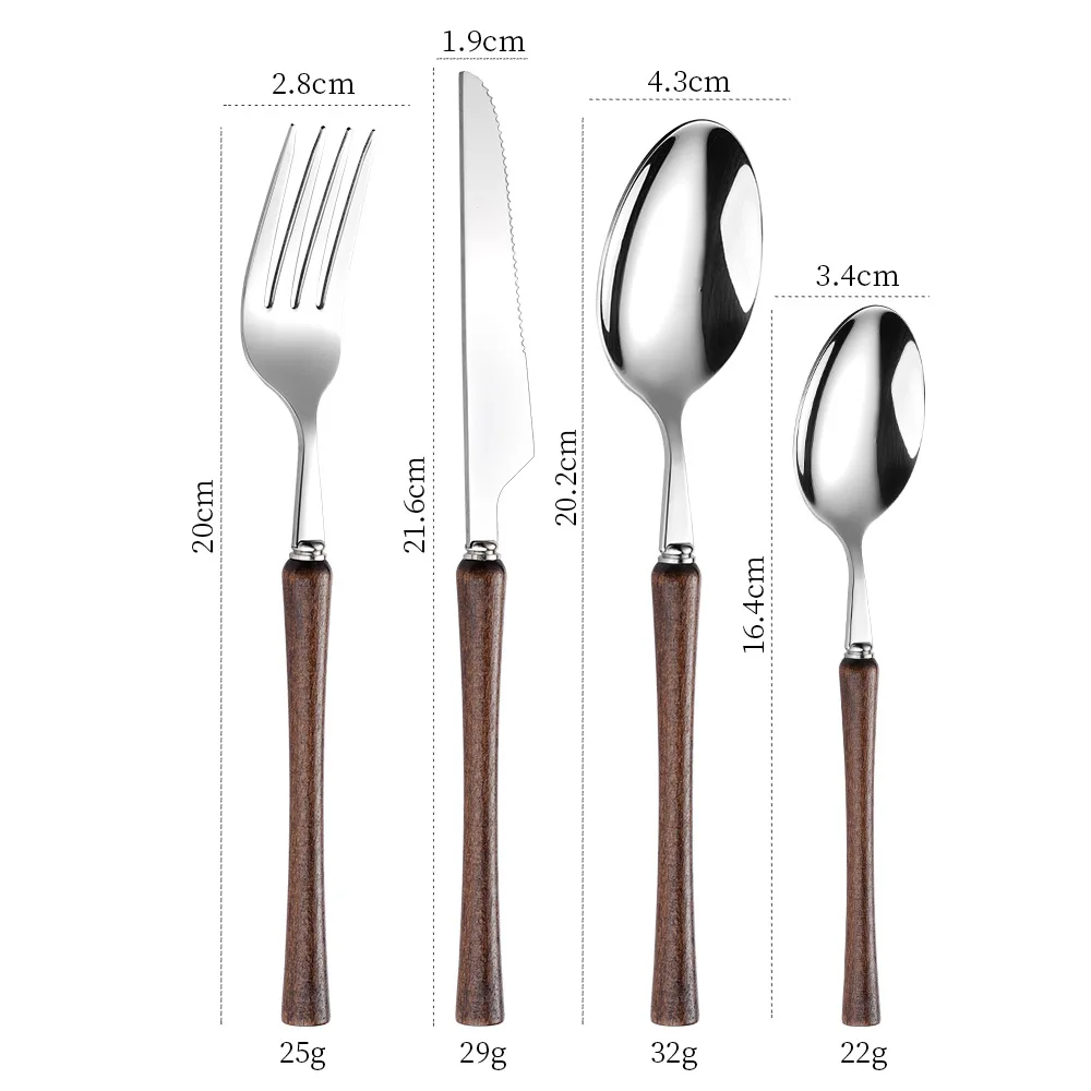 Ensemble de couverts 16/24 piè - Bamboo Cutlery avis et prix
